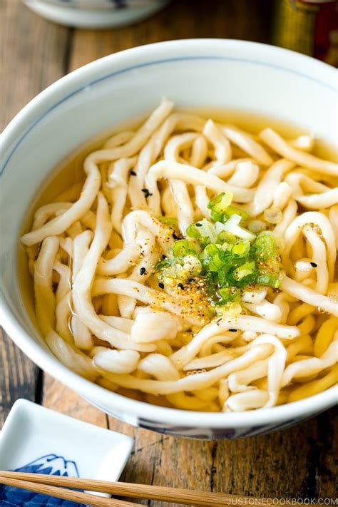 Udon Noodle Soup (Kake Udon) かけうどん | Recipe | Easy japanese recipes ...