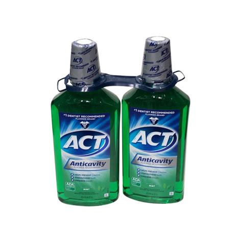 Act Mint Mouthwash (33.8 oz) - Instacart