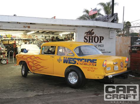 1955 Chevy Gasser - 9-Second Straight-Axle Tri-Five Drag Car - Hot Rod ...