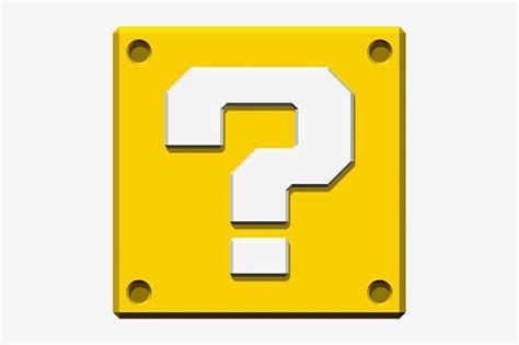 Lucky Blocks - Super Mario Question Block PNG Image | Transparent PNG ...