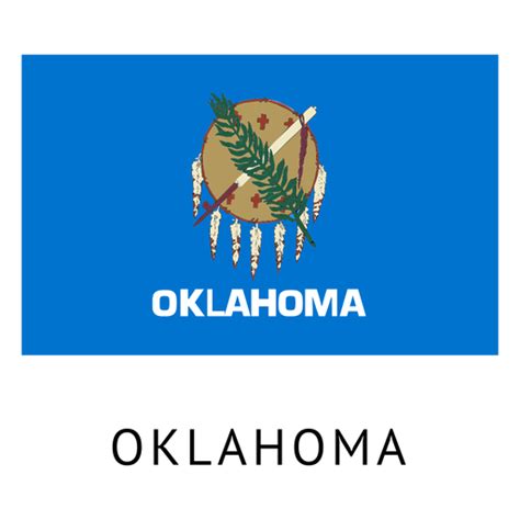 Oklahoma State Flag PNG & SVG Design For T-Shirts