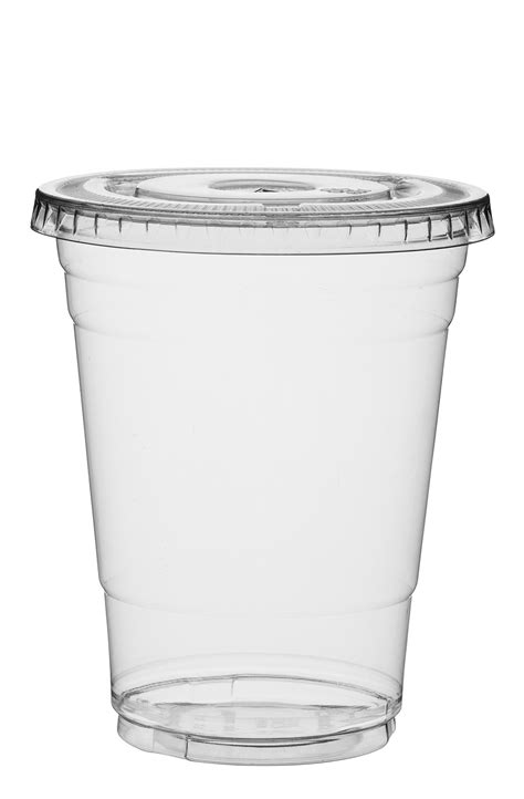 Clear Plastic Cups with Lids | 16 oz, 50 Pack | PET Cold Smoothie Cups ...