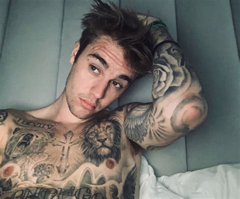 Justin Bieber Shows Fans Tattoos on Instagram: Pics