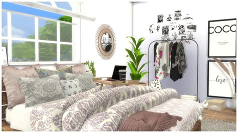 Sims 4 Cc Boho Bedroom