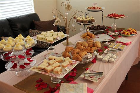 Buffet Tea Party Table | Food and Drink Ideas