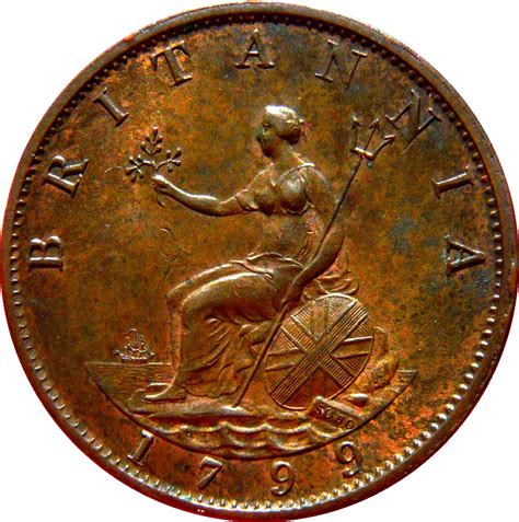 ½ Penny - George III (3rd issue) - United Kingdom – Numista