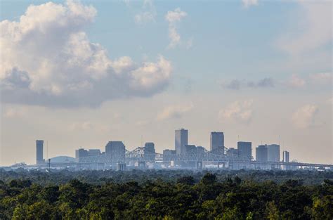 Foggy New Orleans Cityscape Photograph by Zane Isaac - Fine Art America