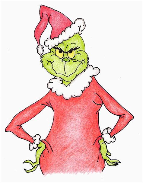 How The Grinch Stole Christmas Drawing at GetDrawings | Free download