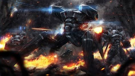 Robot, Mech, Artwork, War, Destruction, Fantasy Art, Concept Art ...