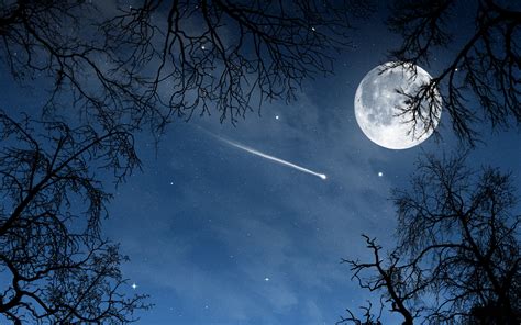 Discover more than 70 moon night sky wallpaper super hot - in.cdgdbentre