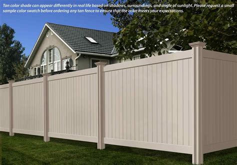 Vinyl Privacy Fence Colors | Home & Gardens Geek | Vinyl privacy fence ...