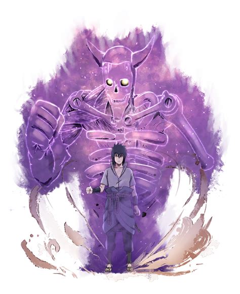 Sasuke Susano by sersorroza on DeviantArt | Эскизы персонажей, Наруто ...