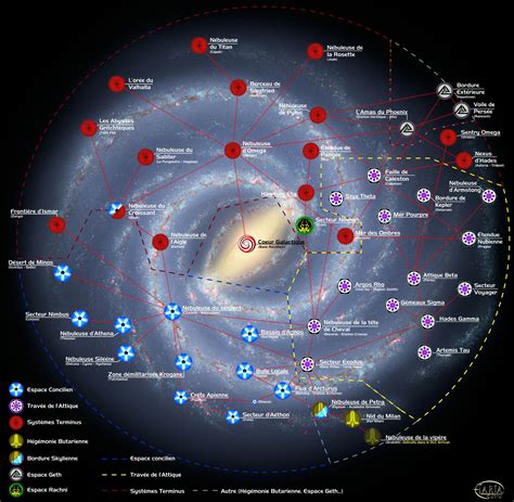 Carte de la Galaxie - Galaxy Map Mass Effect by Samus-Cosplay on ...