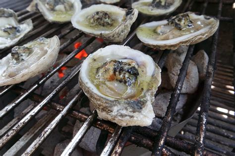 Grilled Oysters with Umami Dashi Butter - Jess Pryles