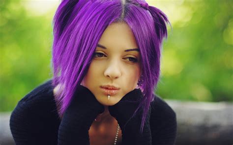 Purple Hair wallpaper | 1920x1200 | #26174