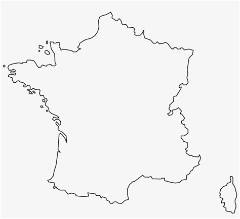 France Map Outline - Carte De France Design Png - 2369x2057 PNG ...