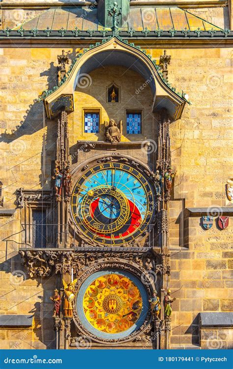 Prague Astronomical Clock at Old Town Square, Prague, Czech Republic ...