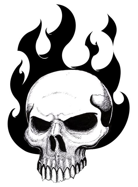 Easy Skull Drawings | Free download on ClipArtMag