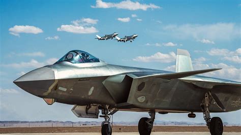 Chengdu J-20s striking a very sixties look [3500x1969] : r/WarplanePorn