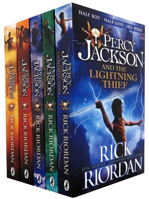 Percy Jackson x 5 book set Series ... | Percy jackson books, Percy ...