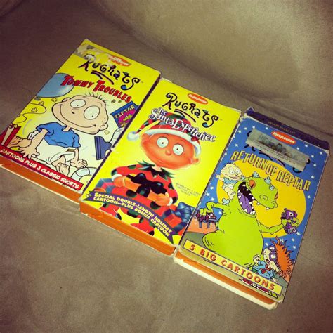 Who remembers the Nickelodeon VHS tapes? And then having to rewind the ...