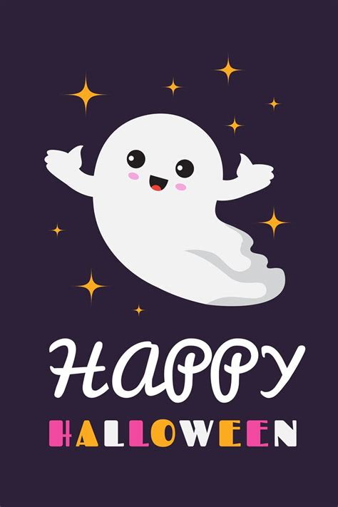 Happy halloween background. Cute ghost spooky ghostly baby. Halloween ...