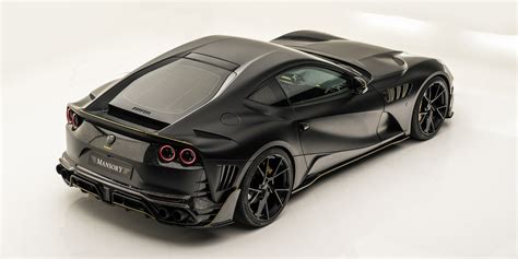 4K, Mansory, Superfast, 812, 2019, Stallone Black, Ferrari, From above ...