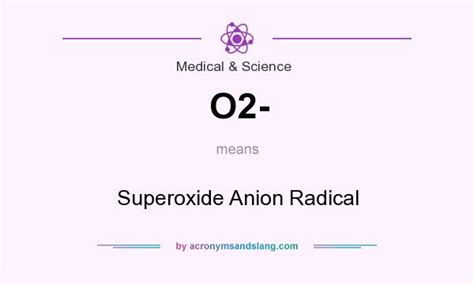 😂 Superoxide anion radical. Apparent hydroxyl radical production by ...