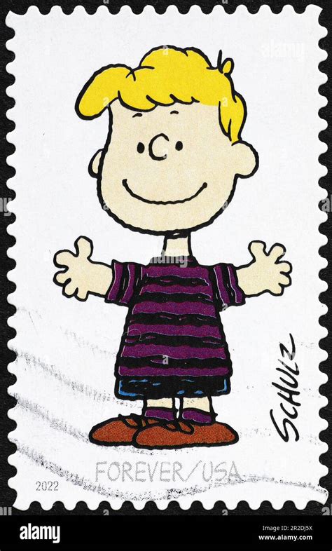 Schroeder, character of Peanuts on postage stamp Stock Photo - Alamy