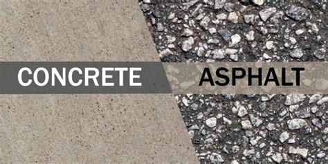 Concrete vs. Asphalt – Grohconcrete