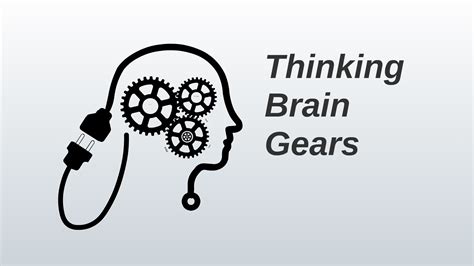 Prezi template Thinking Brain Gears | Preziland