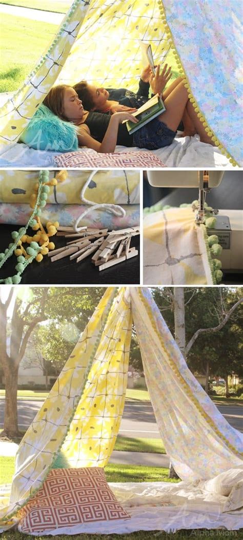 Super Simple DIY Reading Tent | Alpha Mom