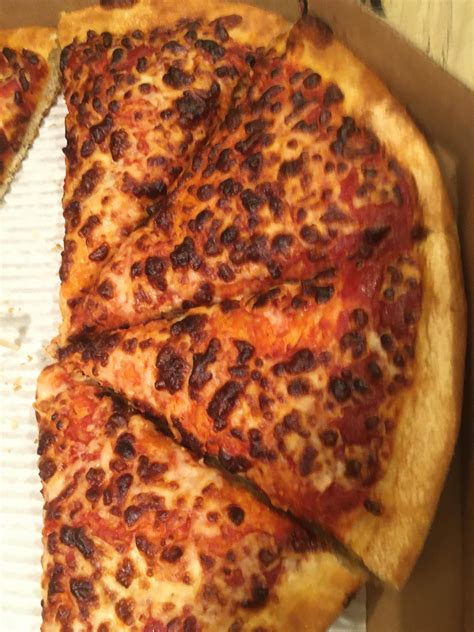 Is this burnt cheese? : r/pizzahut