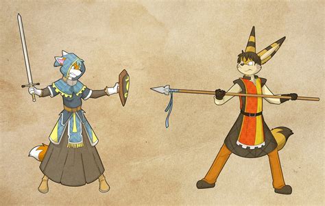 Spear vs. Sword by Reva_the_Scarf -- Fur Affinity [dot] net