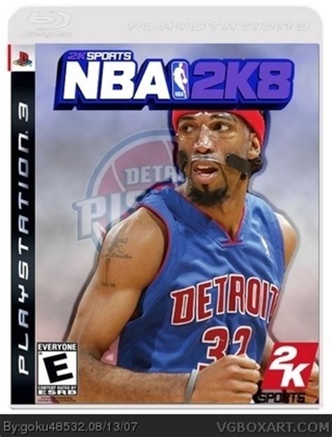 NBA 2K8 PlayStation 3 Box Art Cover by goku48532