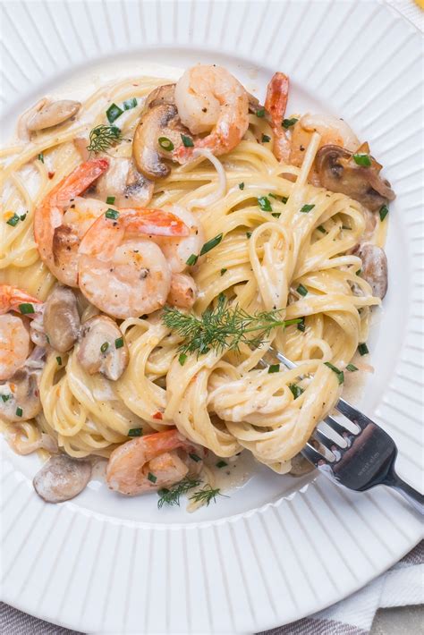 The whole family will adore this creamy linguini dish, with delicious ...