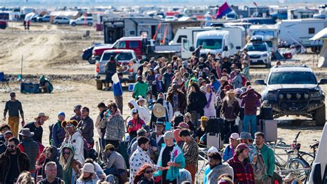 Burning Man 2023: See photos of festival-goers leaving Nevada desert