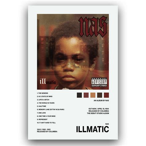 Nas Illmatic Album Cover