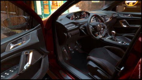 Peugeot 308 GTI Interior on Behance