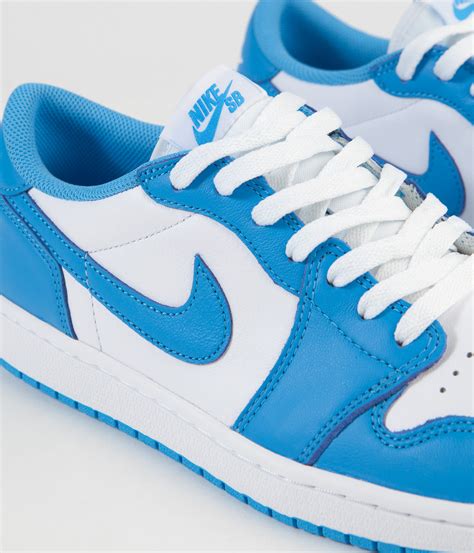 Nike SB x Air Jordan 1 Low UNC Shoes - Dark Powder Blue / Dark Powder ...