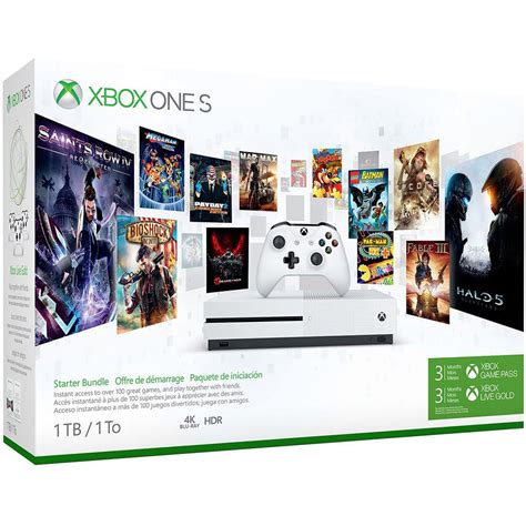 Microsoft Xbox One S Starter Bundle 234-00347 B&H Photo Video