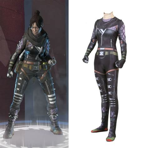 Game Apex Legends Wraith Cosplay Costume Women Girl Ball Halloween ...