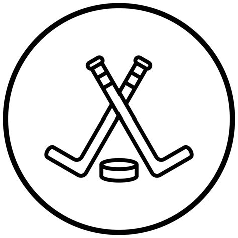 Ice Hockey Icon Style 7878103 Vector Art at Vecteezy