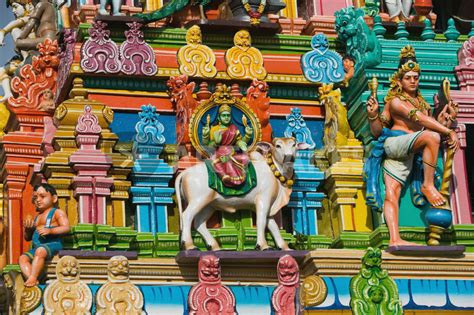 "Detail of Dravidian style temple" Picture art prints and posters by ...