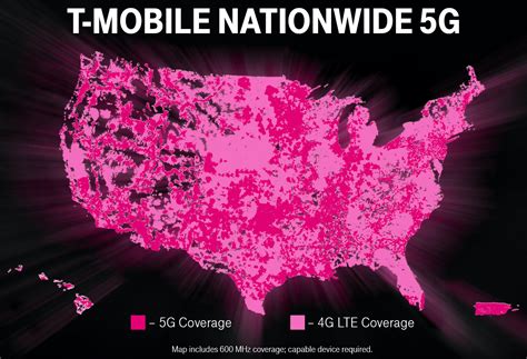 5 G Coverage Map Usa – Topographic Map of Usa with States