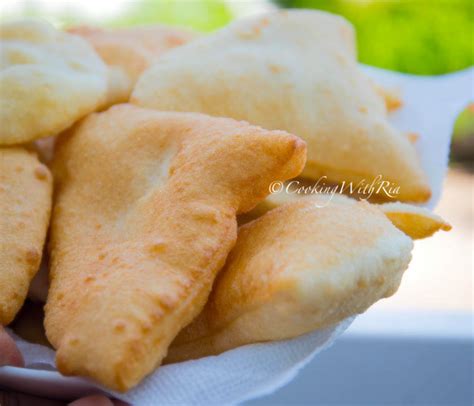 Trinidad Fried Bake (Fry Bakes) | Floats - Cooking With Ria