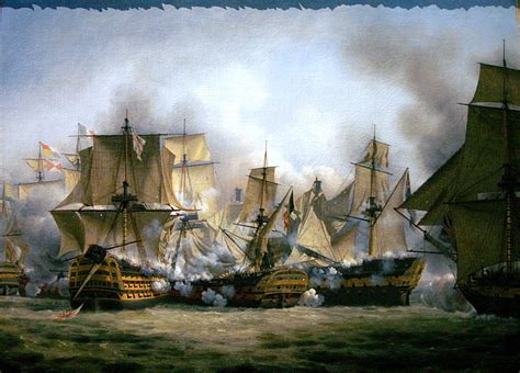 HIROKI HONJO on Twitter | Ship paintings, Trafalgar, Painting