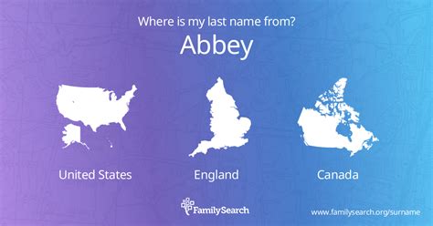 Abbey Name Meaning and Abbey Family History at FamilySearch