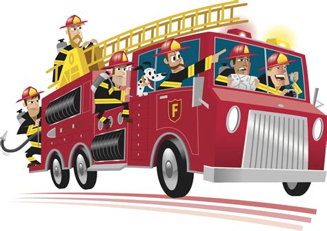 Free Fire Truck Clip Art Pictures - Clipartix