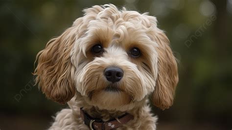 Small Brown Dog With Curly Hair Background, Picture Of Cockapoo, Dog ...